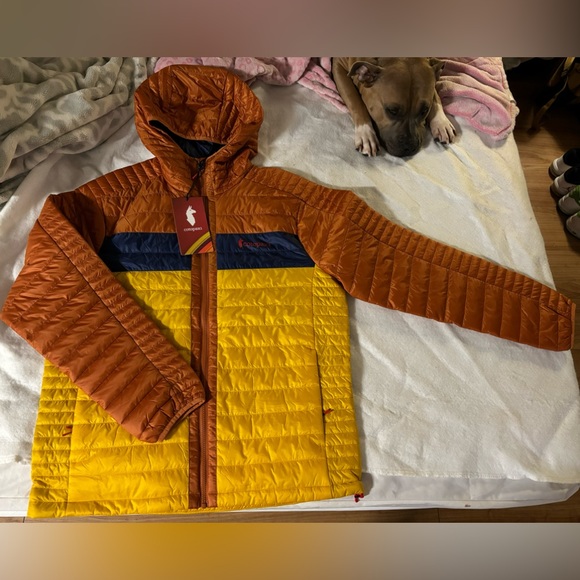 Cotopaxi capa insulated hooded jacket - men’s sz L - NWT